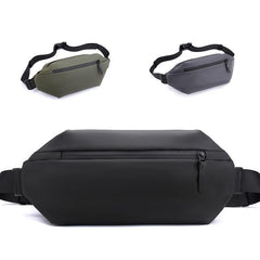 Men's Waterproof Nylon Chest Bag Crossbody Fanny Pack