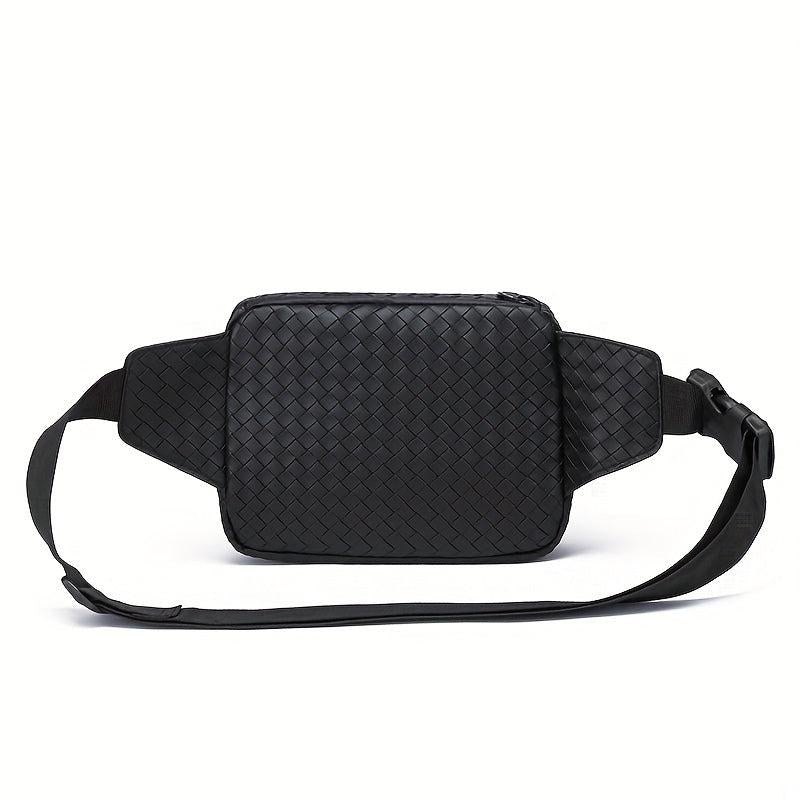 Men's Argyle Retro Chest Bag Waterproof Crossbody Bag
