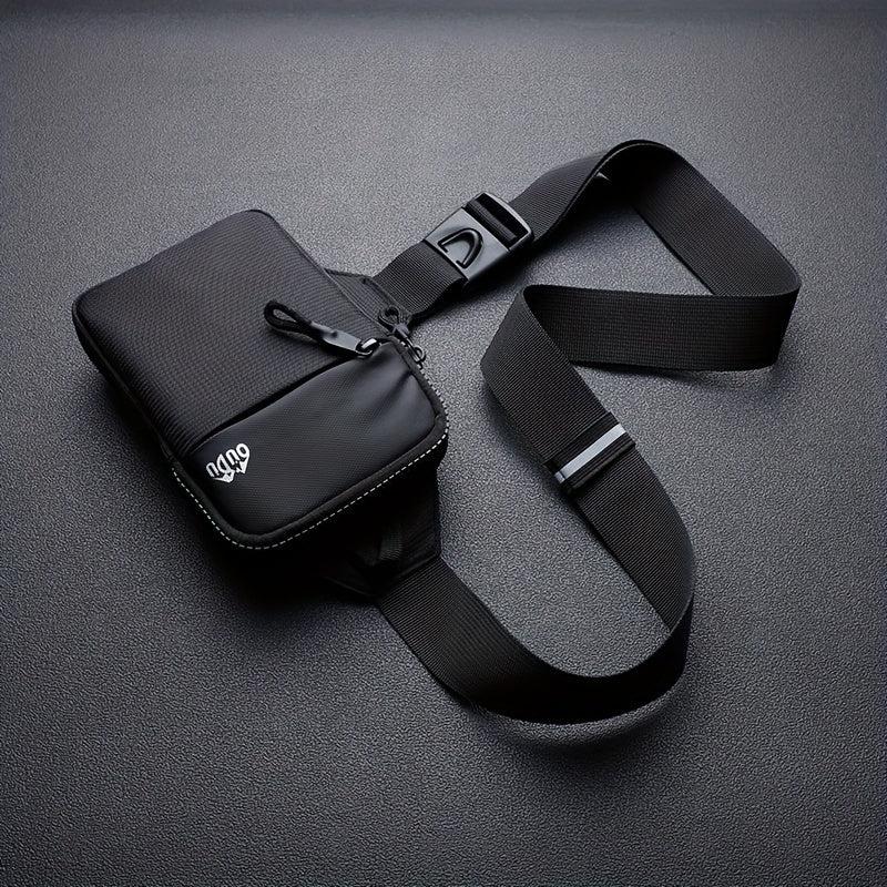 Men's Small Sports Chest Bag Mobile Crossbody Backpack