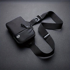 Men's Small Sports Chest Bag Mobile Crossbody Backpack