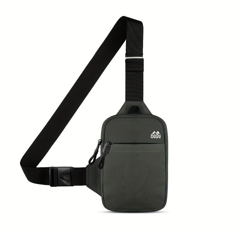Men's Small Sports Chest Bag Mobile Crossbody Backpack