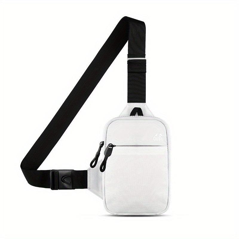 Men's Small Sports Chest Bag Mobile Crossbody Backpack
