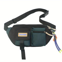 Men's Crossbody Bag Large Capacity Multifunction Diagonal Shoulder Bag