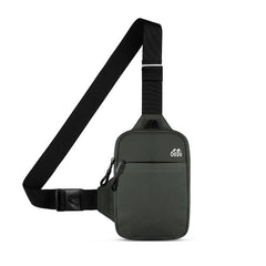 Geestock Solid Chest Bag Men Women Single Shoulder Bag Crossbody Nylon Mini Bag