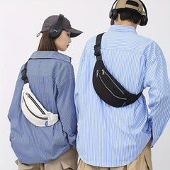 Casual Couple Chest Bag Nylon Anti Splash Waist Bag