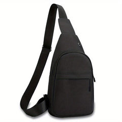 Men's Casual Chest Bag Shoulder Bag Canvas Travel