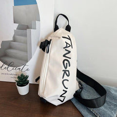 Men's Chest Bag Messenger Bag Casual Sports Bag Shoulder Bag Youth
