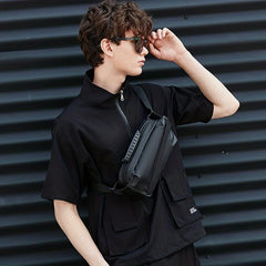 Men's Large Capacity Waterproof Chest Bag