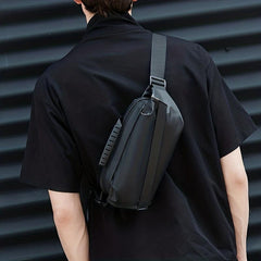 Men's Large Capacity Waterproof Chest Bag
