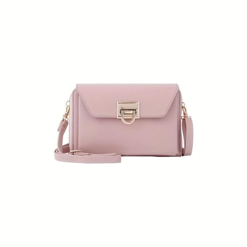 Random Crossbody Bag Solid Bag Mobile Phone Bag Single Shoulder Bag Card Bag