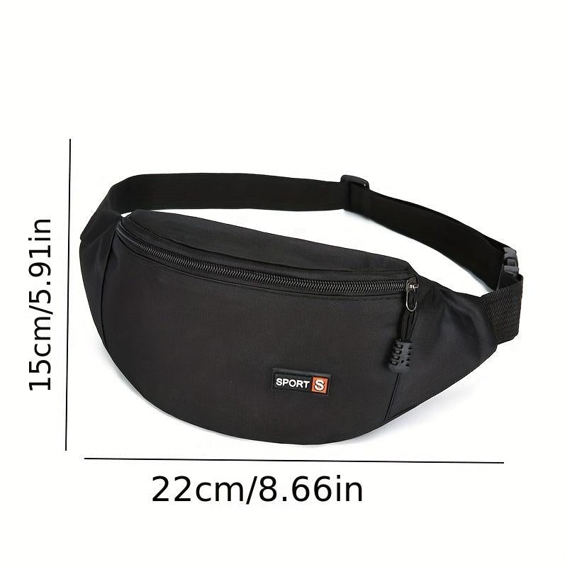 Waterproof Sports Waist Bag Cycling Running Chest Bag Mobile Phone Crossbody Bag