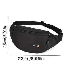Waterproof Sports Waist Bag Cycling Running Chest Bag Mobile Phone Crossbody Bag