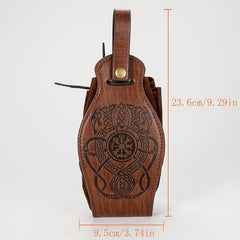 Vintage Medieval Handbag Viking Style Waist Bag for Men and Women