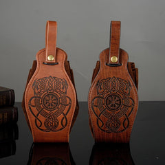 Vintage Medieval Handbag Viking Style Waist Bag for Men and Women