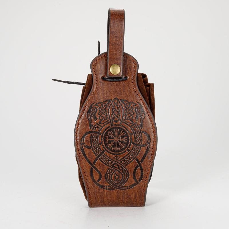 Vintage Medieval Handbag Viking Style Waist Bag for Men and Women