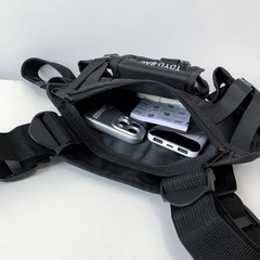 Men's Tactical Chest Bag Waistcoat Hip Hop Chest Rig Vest Bag