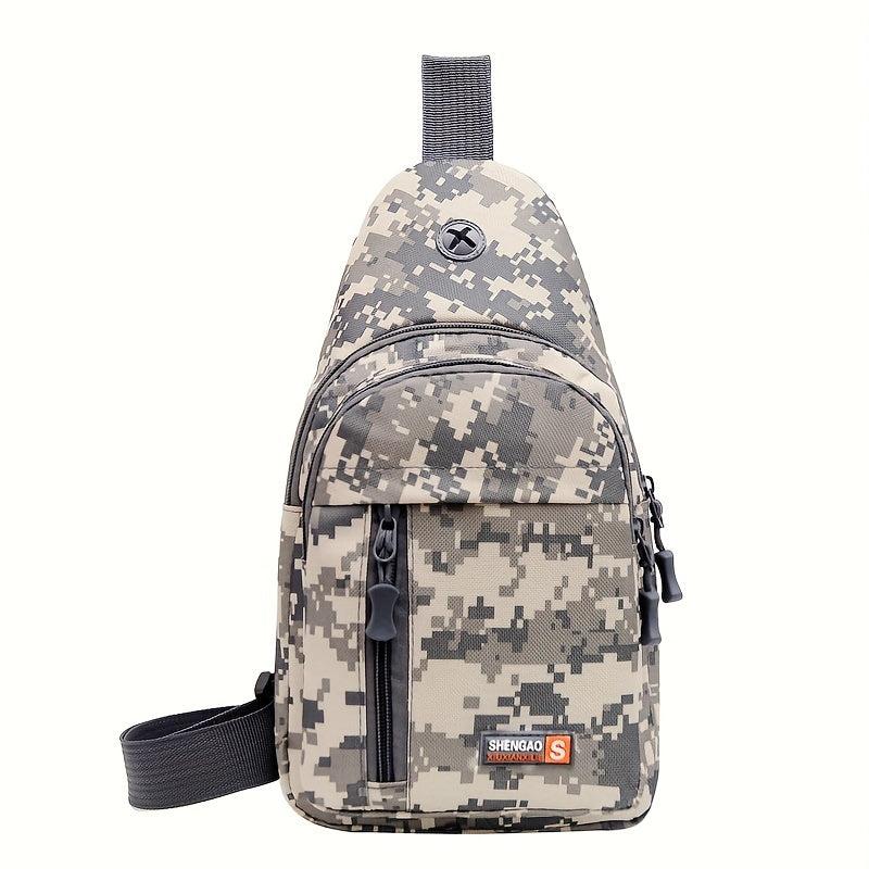 Camouflage Sports Chest Bag Tactical Shoulder Bag