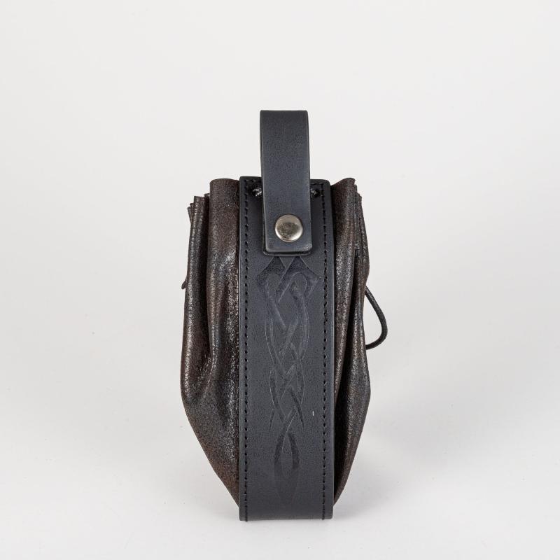 Medieval Leather Handbag Viking Style Retro Small Bag Waist Bag Dice Bag