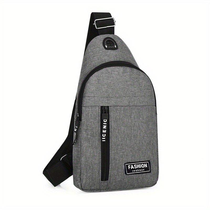 Men's Large Capacity Casual Chest Bag