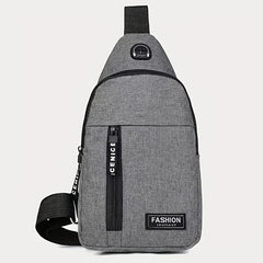 Men's Large Capacity Casual Chest Bag