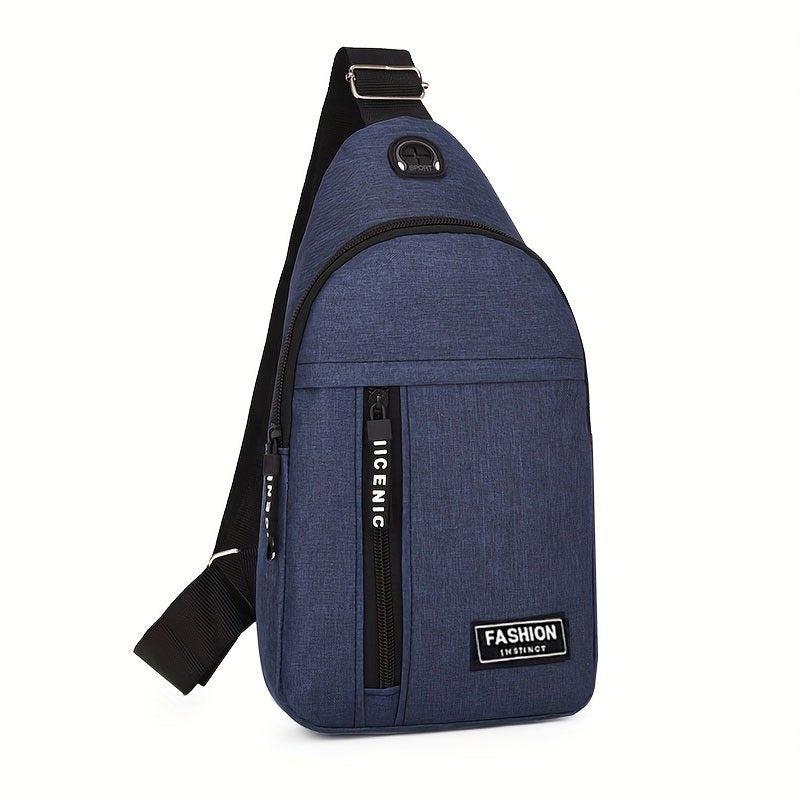 Men's Large Capacity Casual Chest Bag