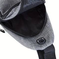 Men's Large Capacity Casual Chest Bag