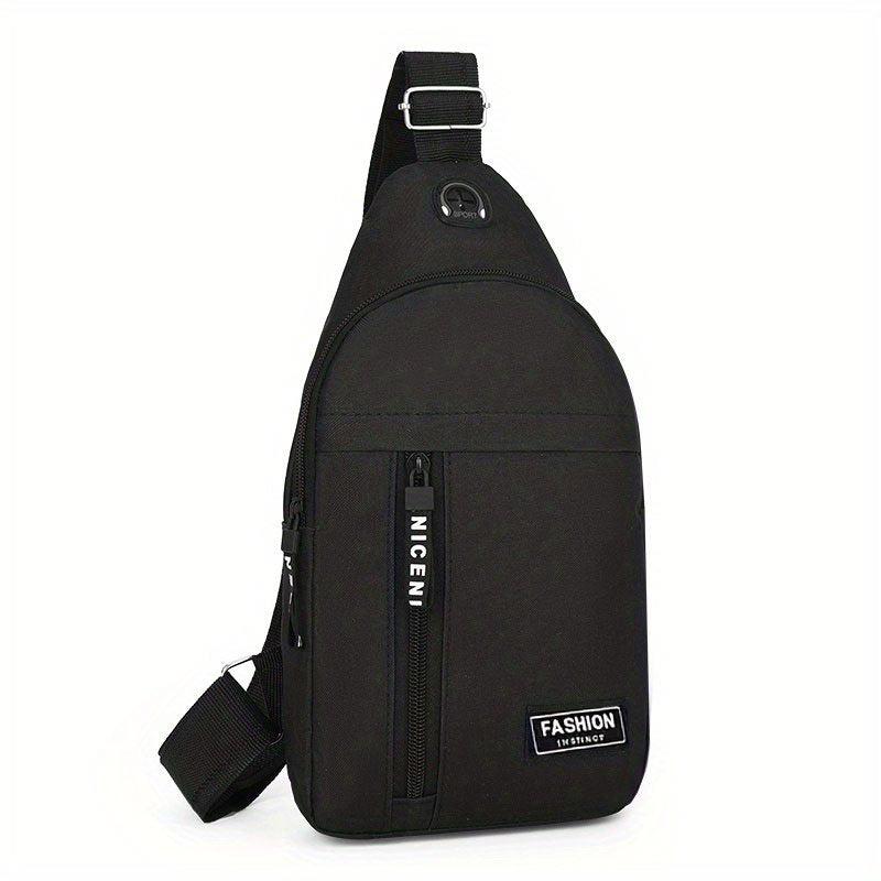 Men's Large Capacity Casual Chest Bag