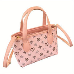 Vintage Retro Printed Crossbody Bag Stylish Casual Versatile Messenger Handbag