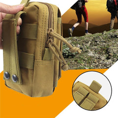 Tactical Vertical Waist Bag for Outdoor Sports