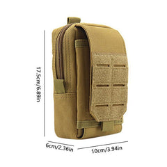 Tactical Vertical Waist Bag for Outdoor Sports