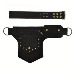 Casual Thigh Drop Leg Bag Lace Decor Waist Bag For Travel Outdoor