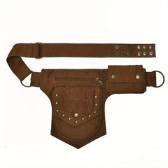 Casual Thigh Drop Leg Bag Lace Decor Waist Bag For Travel Outdoor