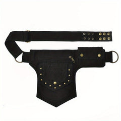 Casual Thigh Drop Leg Bag Lace Decor Waist Bag For Travel Outdoor