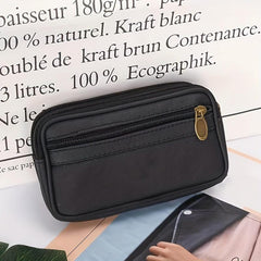 Cowhide Mobile Phone Bag Men's Construction Site Wearing Belt Leather Pocket