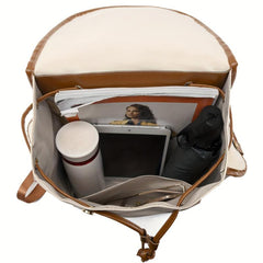 Large Capacity Travel Backpack Lightweight Portable Preppy School Bag