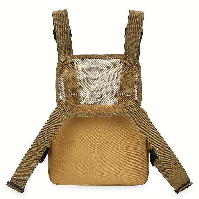 Nylon Tactical Chest Bag Sports Vest Chest Bag Outdoor Tooling Vest