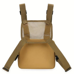 Nylon Tactical Chest Bag Sports Vest Chest Bag Outdoor Tooling Vest