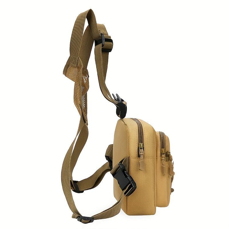 Nylon Tactical Chest Bag Sports Vest Chest Bag Outdoor Tooling Vest