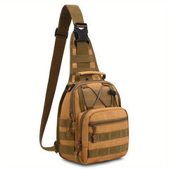 Men's Waterproof Camo Chest Bag Tactical Large Capacity Chest Bag