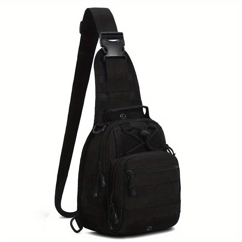 Men's Waterproof Camo Chest Bag Tactical Large Capacity Chest Bag