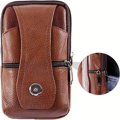 Men's Casual Outdoor Sports Waist Bag Large Capacity Double layer Waist Bag