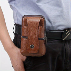 Men's Casual Outdoor Sports Waist Bag Large Capacity Double layer Waist Bag