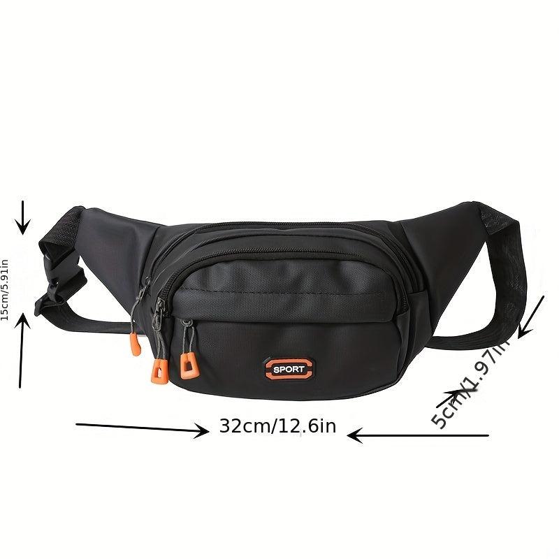 Waterproof Waist Bag Fanny Pack Mobile Phone Pouch Chest Bag Gym Travel Work