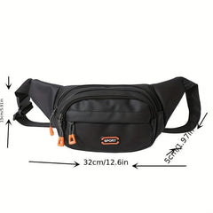 Waterproof Waist Bag Fanny Pack Mobile Phone Pouch Chest Bag Gym Travel Work