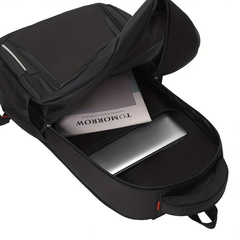 Large Capacity Zipper Backpack Lightweight Rucksack for Business Laptop