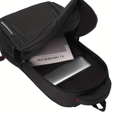 Large Capacity Zipper Backpack Lightweight Rucksack for Business Laptop