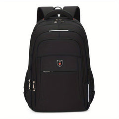 Large Capacity Zipper Backpack Lightweight Rucksack for Business Laptop