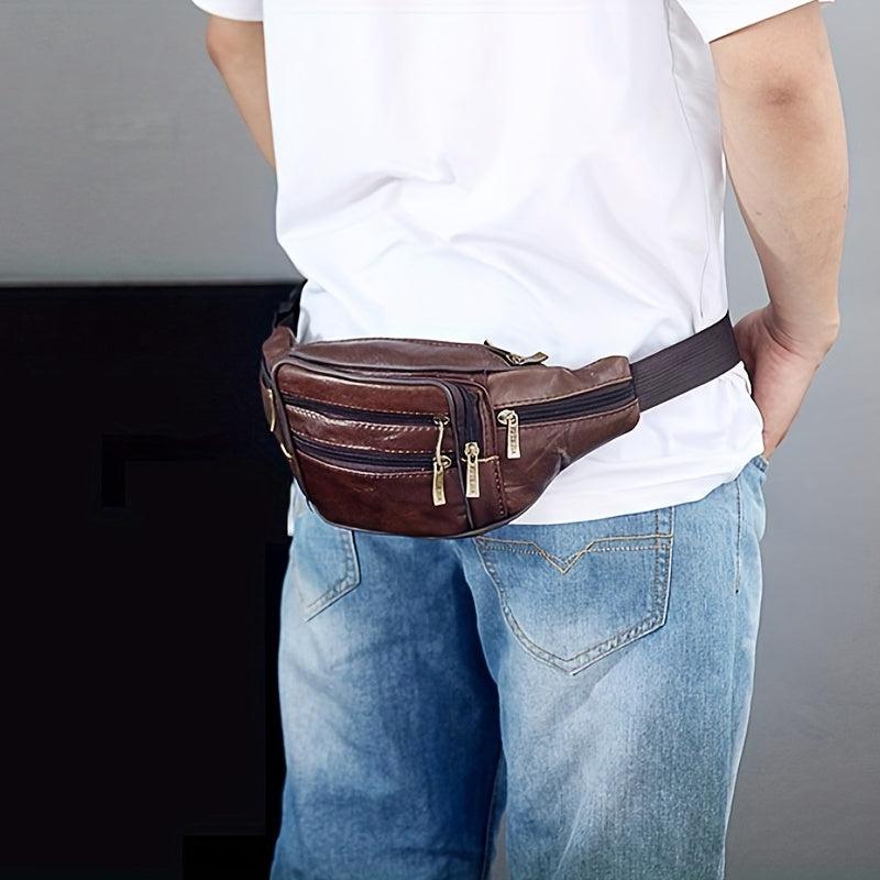 Large Capacity Sports Crossbody Bag for Hiking Running Men