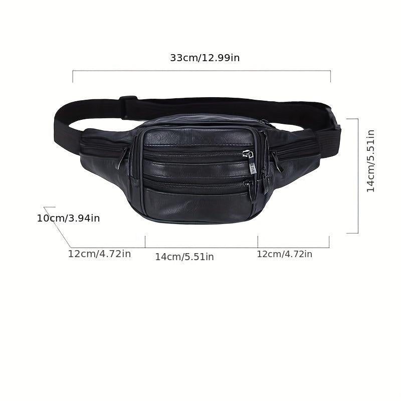 Large Capacity Sports Crossbody Bag for Hiking Running Men