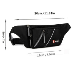 Water Resistant Waist Bag Passport Holder Running Waist Bag